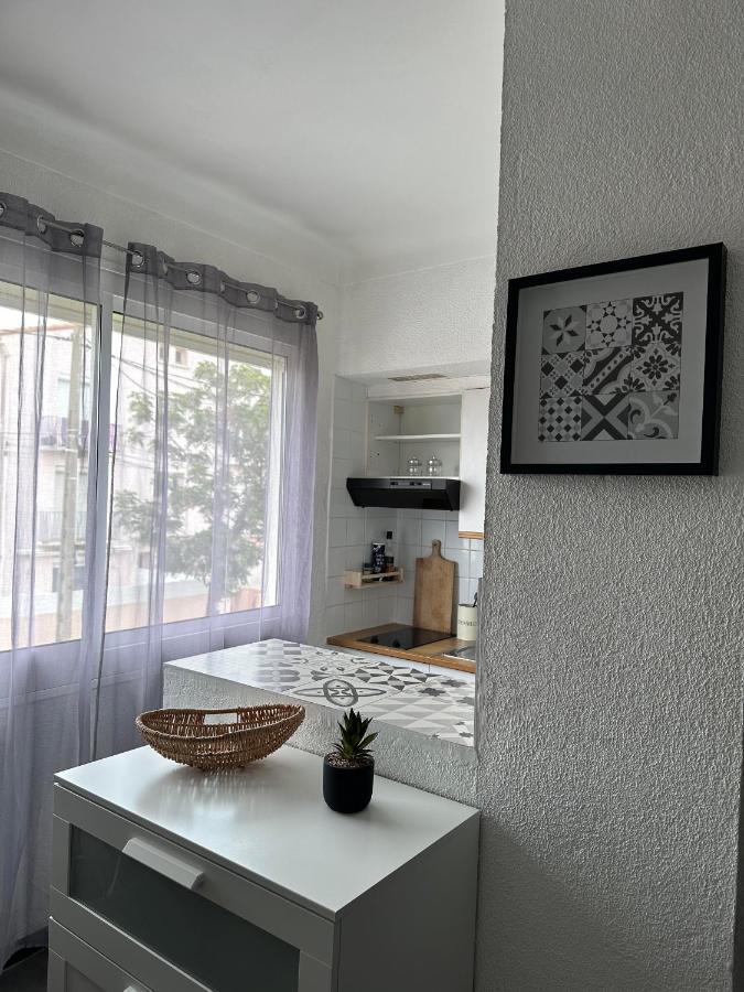 Charmant Studio Lumineux Florida Plage Daire Canet-en-Roussillon Dış mekan fotoğraf