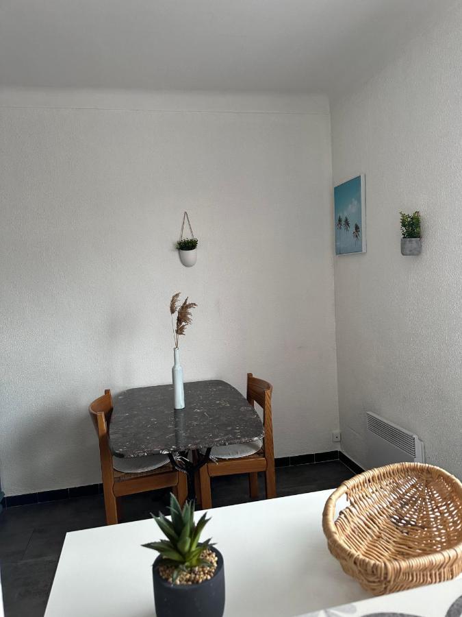 Charmant Studio Lumineux Florida Plage Daire Canet-en-Roussillon Dış mekan fotoğraf